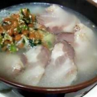 納豆ラーメン